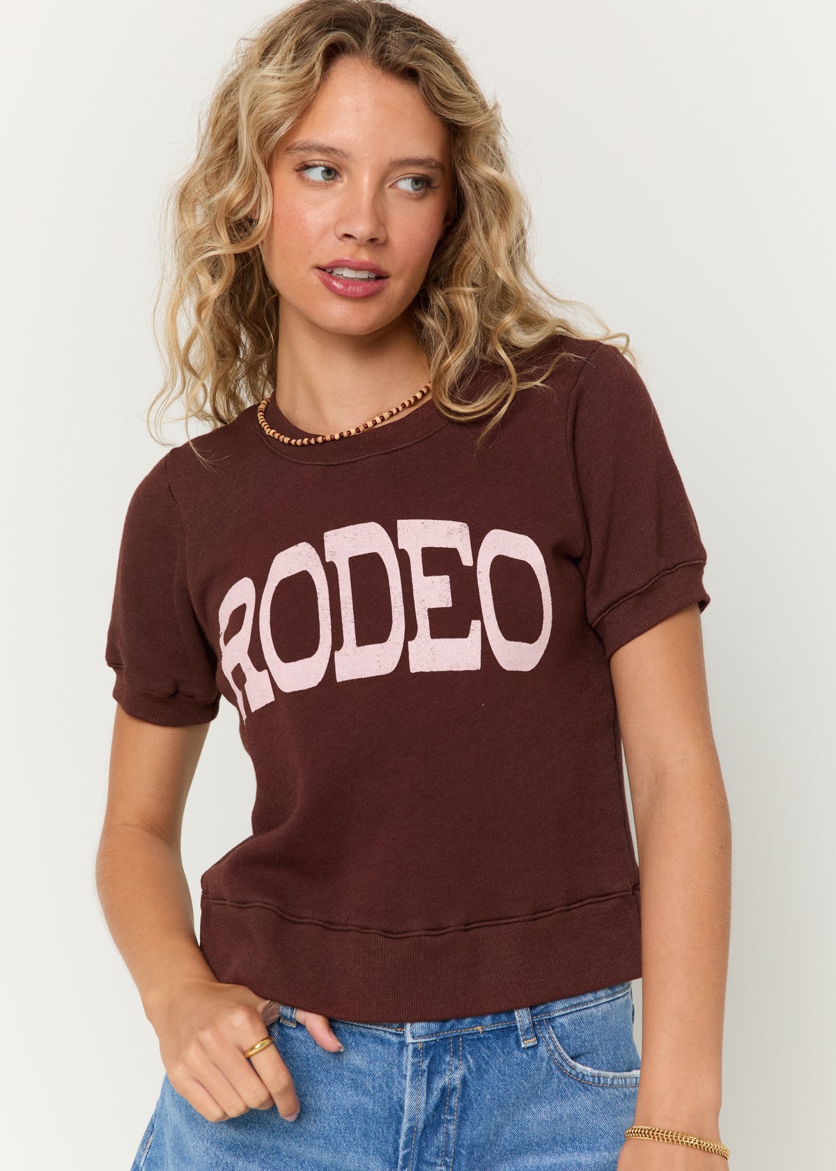 PROJECT SOCIAL T Shrunken Rodeo Sweatshirt