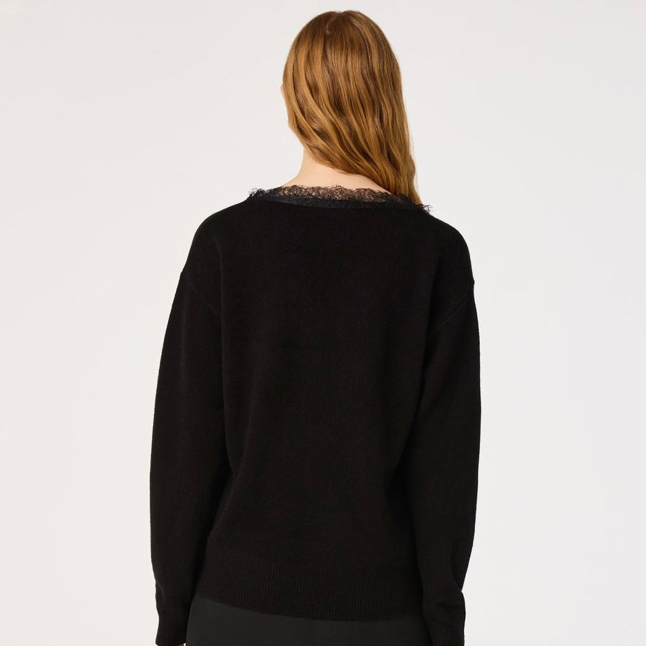 ASTR Jadyn Lace Sweater