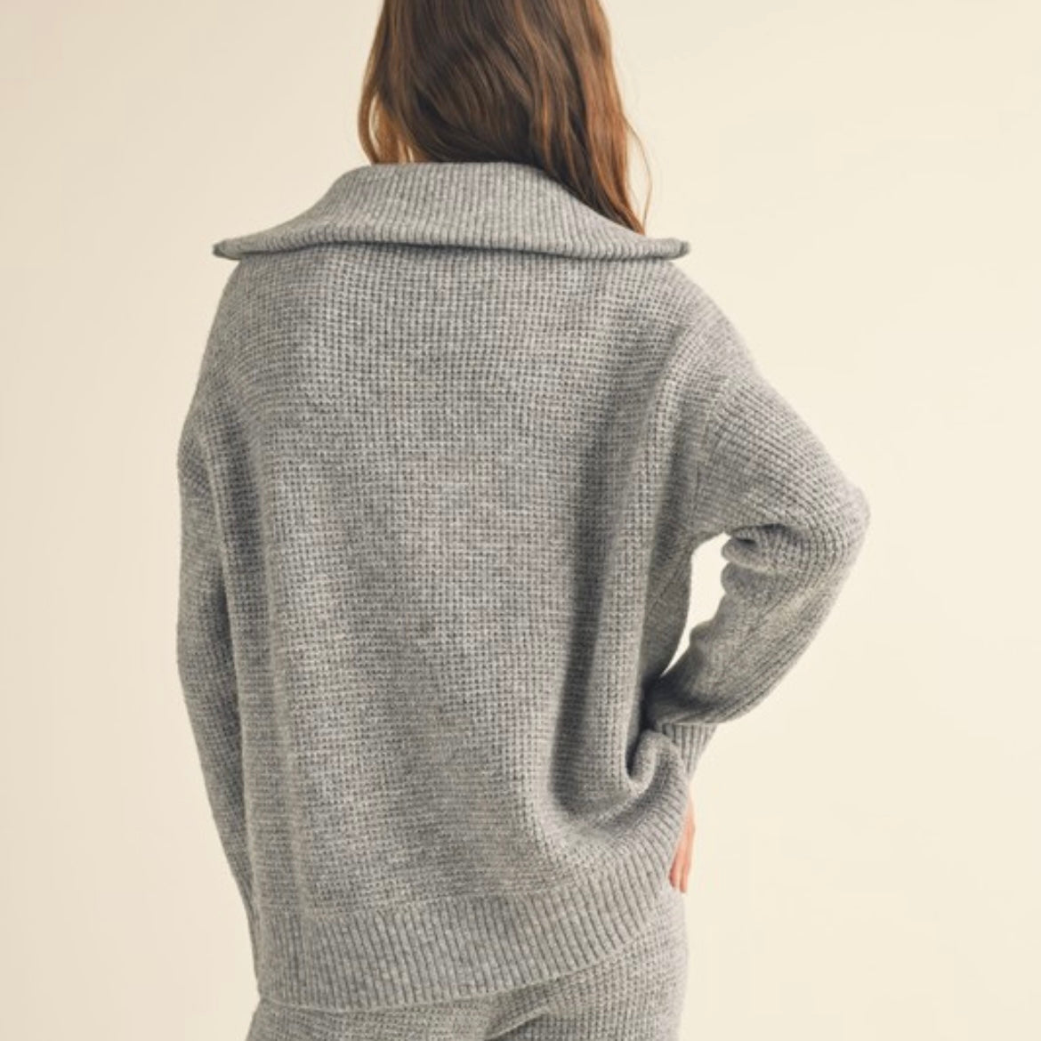 Wyatt Waffle Jogger Sweater
