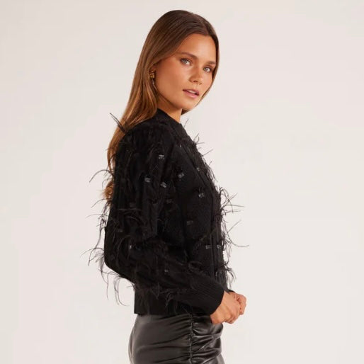 MINKPINK Cleo Feather Jumper