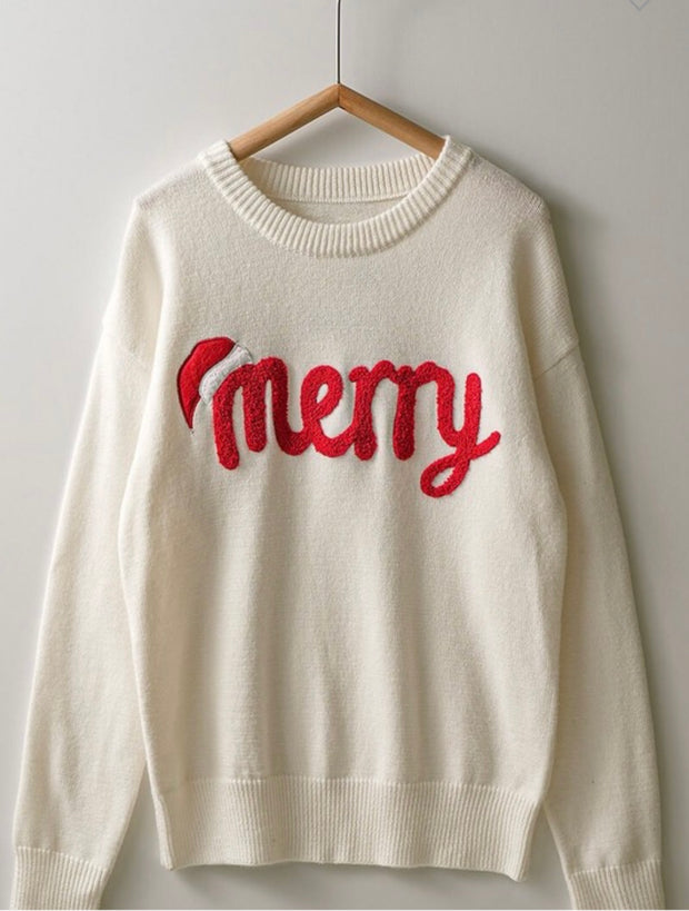 Merry Santa Hat Sweater