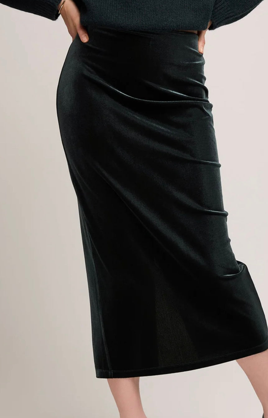 GENTLE FAWN Dahlia Velvet Skirt