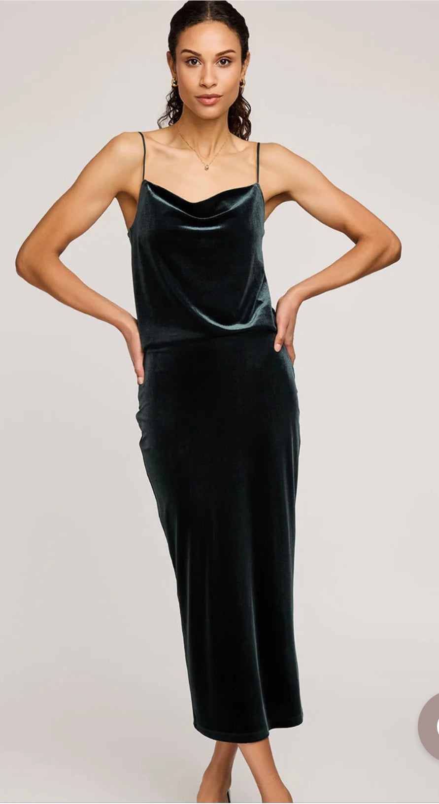 GENTLE FAWN Dahlia Velvet Skirt