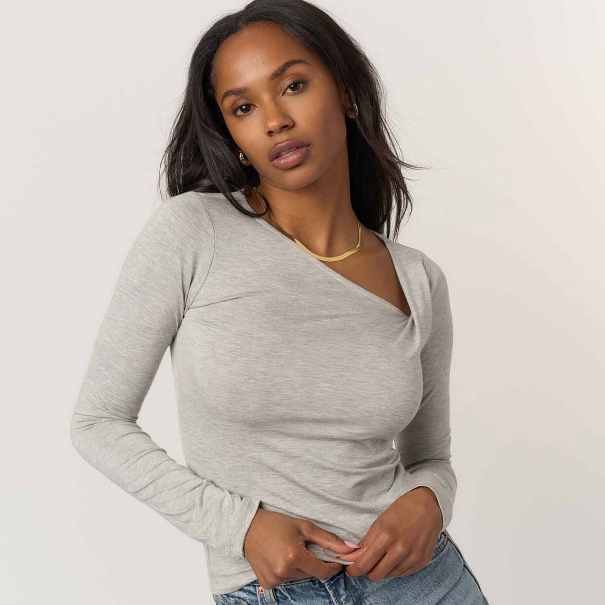 PROJECT SOCIAL T Rosa Twist Top