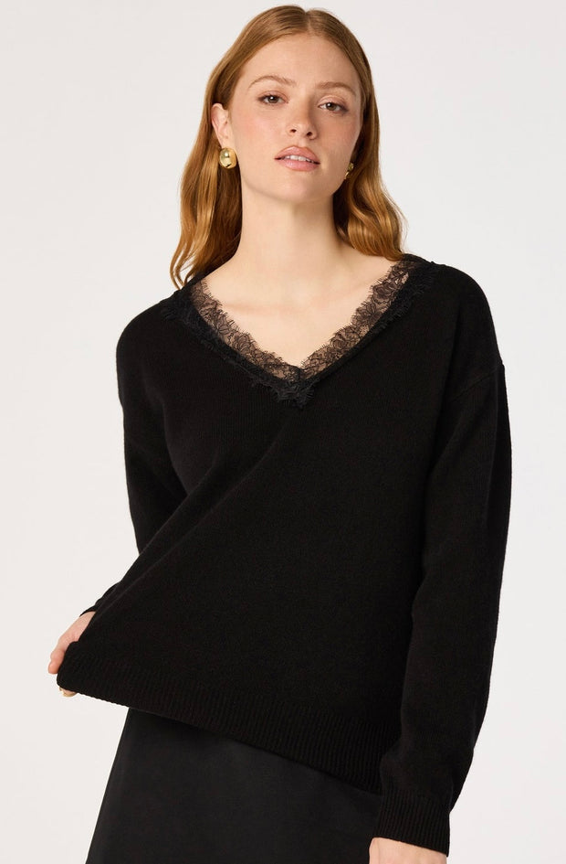 ASTR Jadyn Lace Sweater