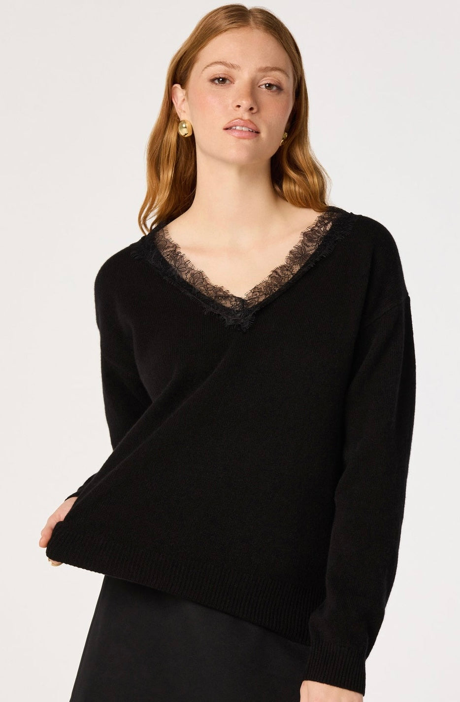 ASTR Jadyn Lace Sweater