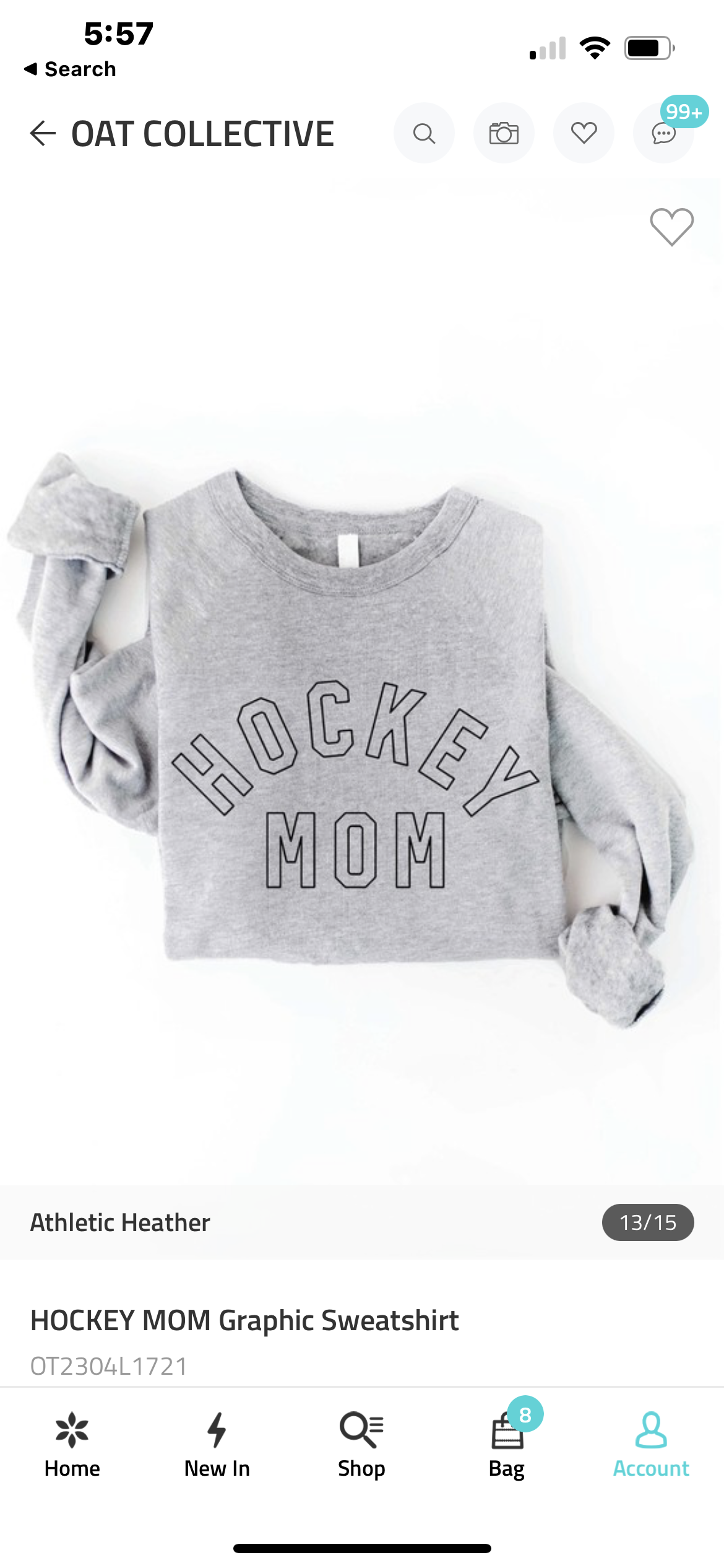 Hockey Mom Sweatshirt