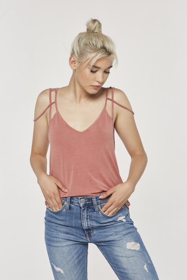PROJECT SOCIAL T Crisscross Desert Tank