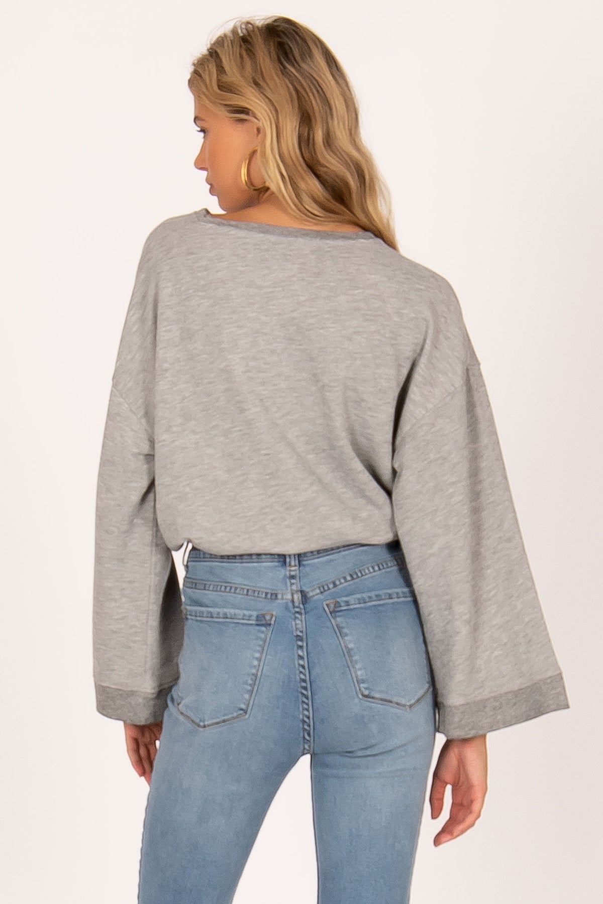 AMUSE SOCIETY High Tide Long Sleeve Pullover