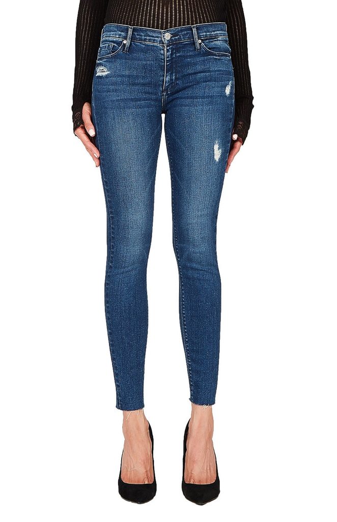 BLACK ORCHID Noah Ankle Fray