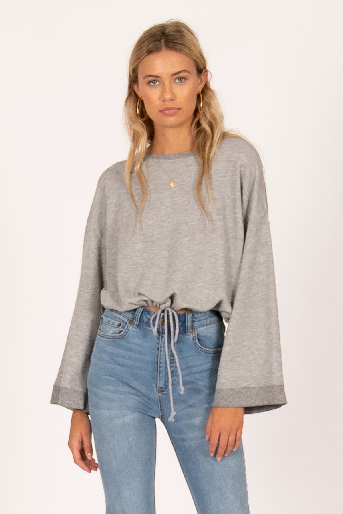 AMUSE SOCIETY High Tide Long Sleeve Pullover