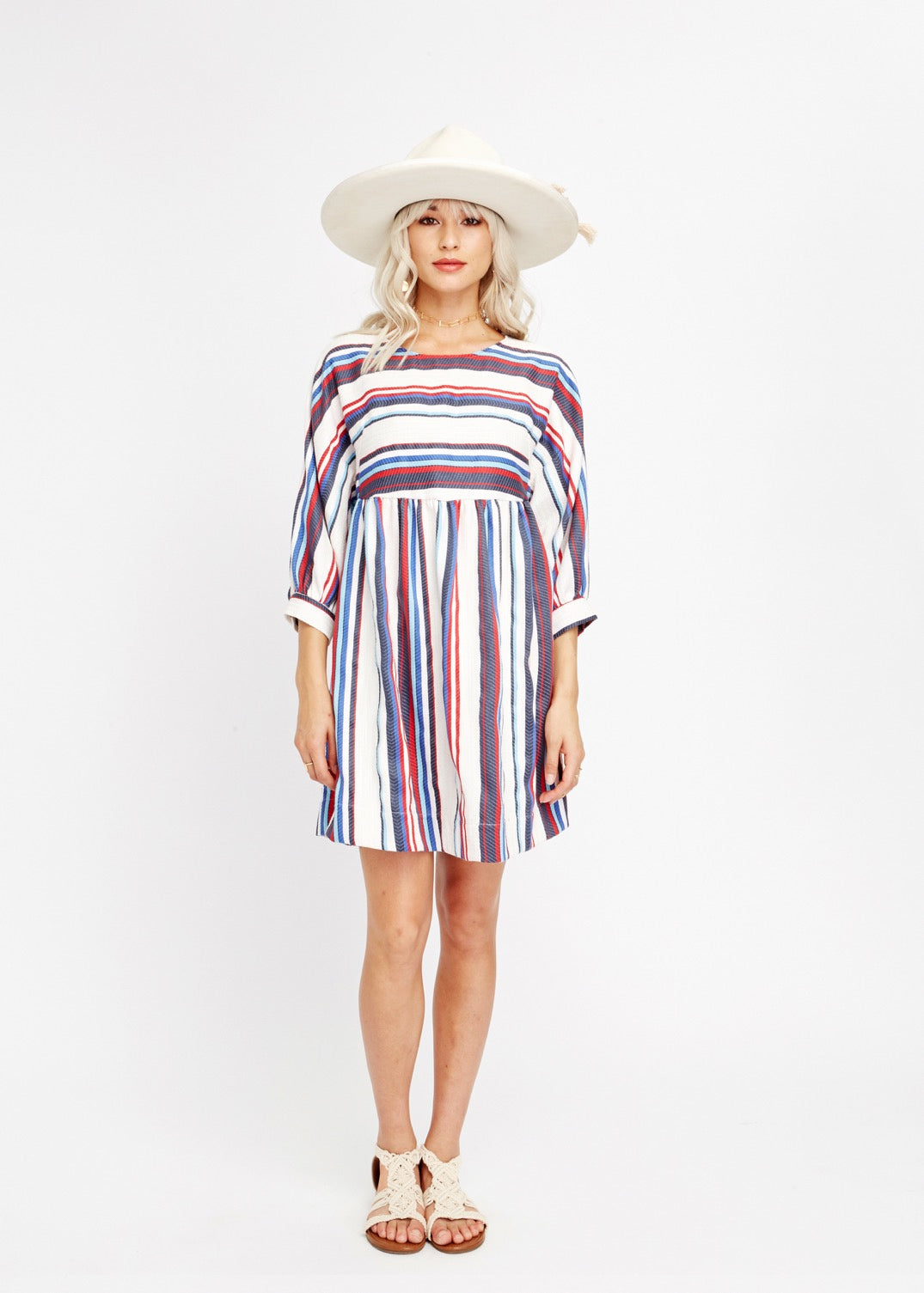 LOST + Wander Azul Mini Dress