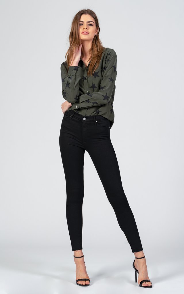 BLACK ORCHID Carmen HR Ankle Fray