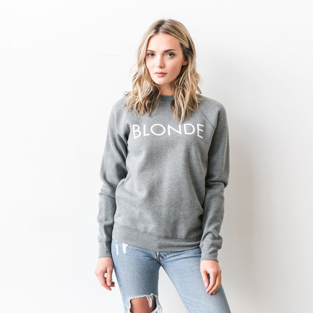 BRUNETTE THE LABEL- Blonde Sweatshirt