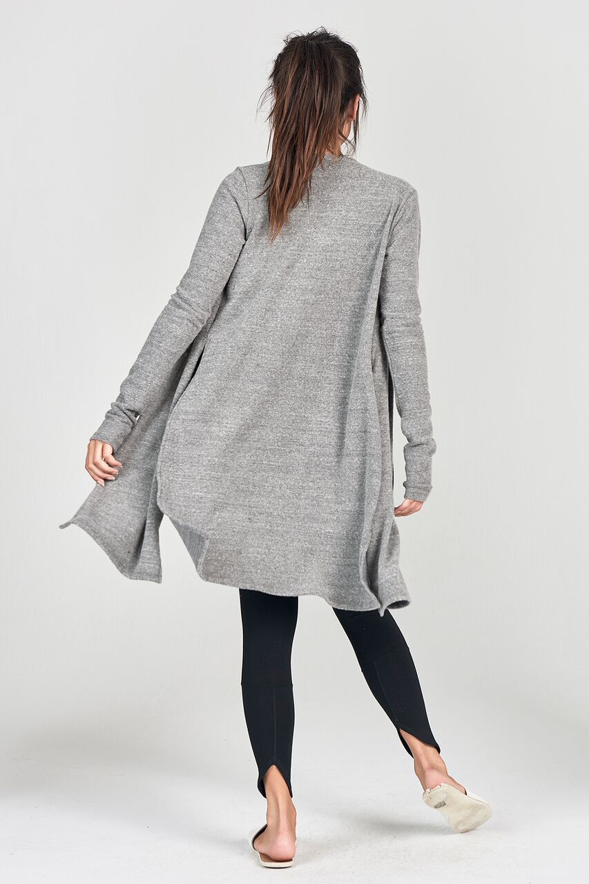 JOAH BROWN Luna Cardigan- Hacci Grey