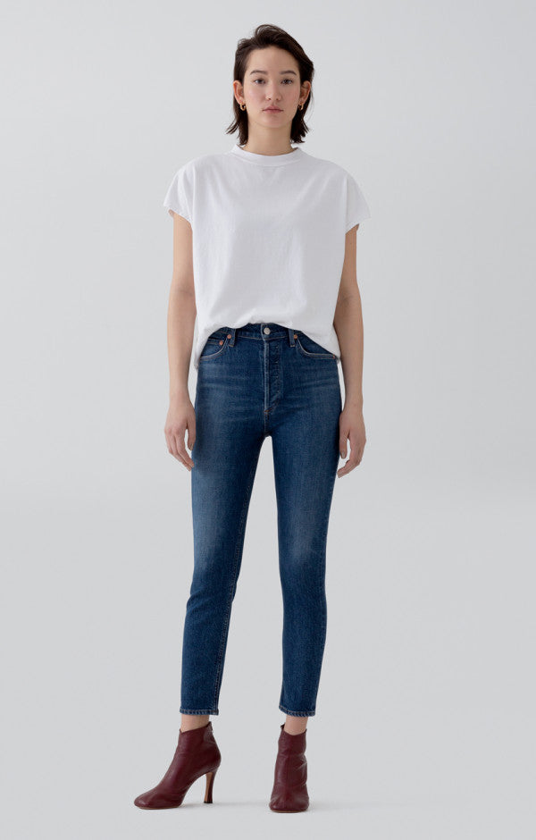 AGOLDE Nico High Rise Slim Fit