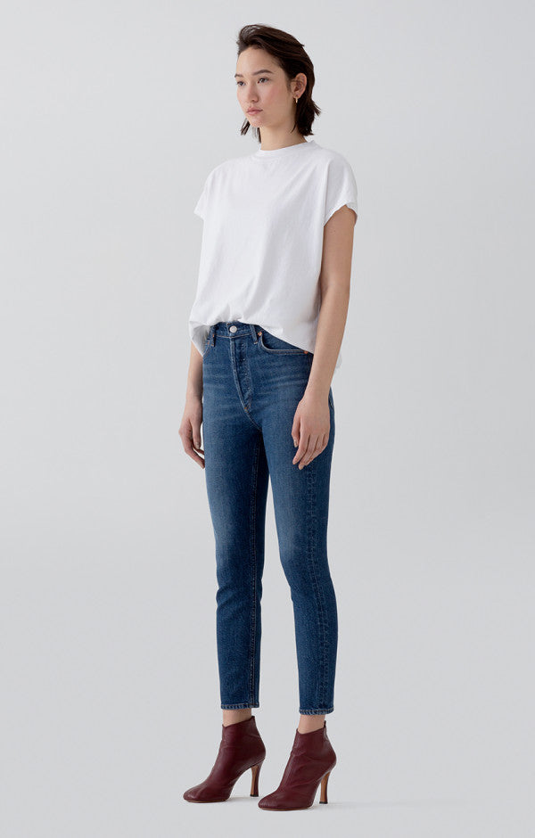 AGOLDE Nico High Rise Slim Fit