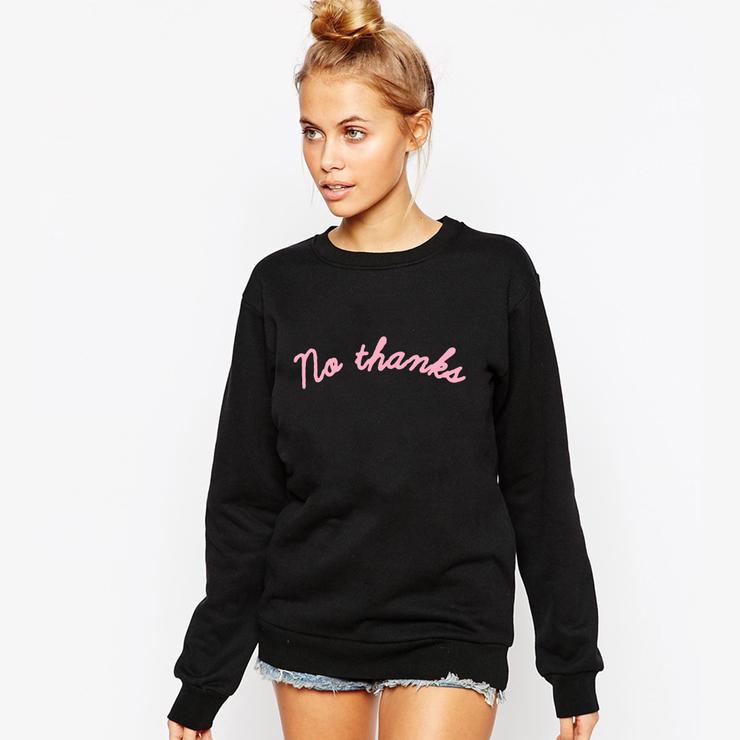 NO THANKS Sweatshirt