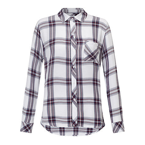 RAILS Hunter- White/Scarlet