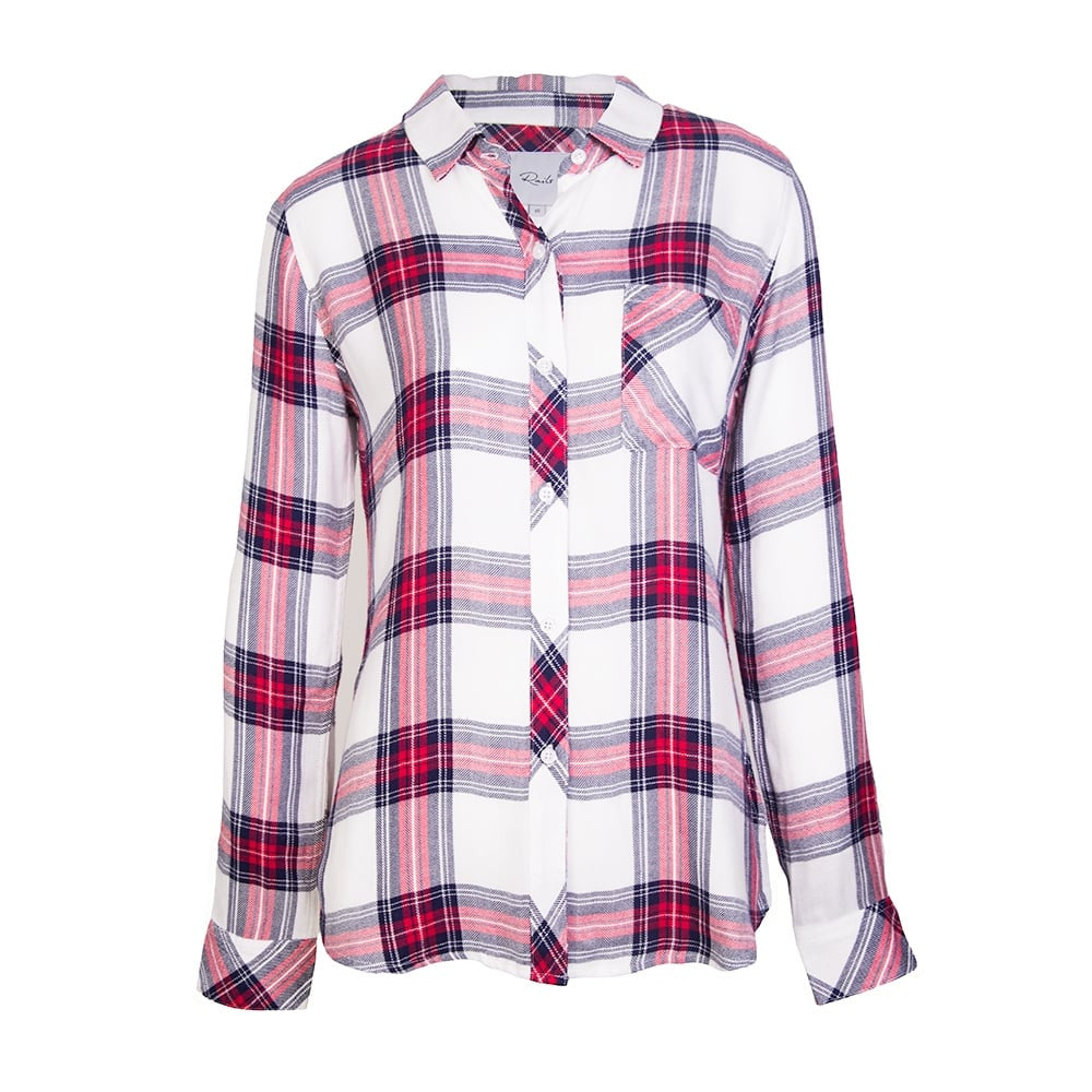 RAILS Hunter- White/ Rose/Navy