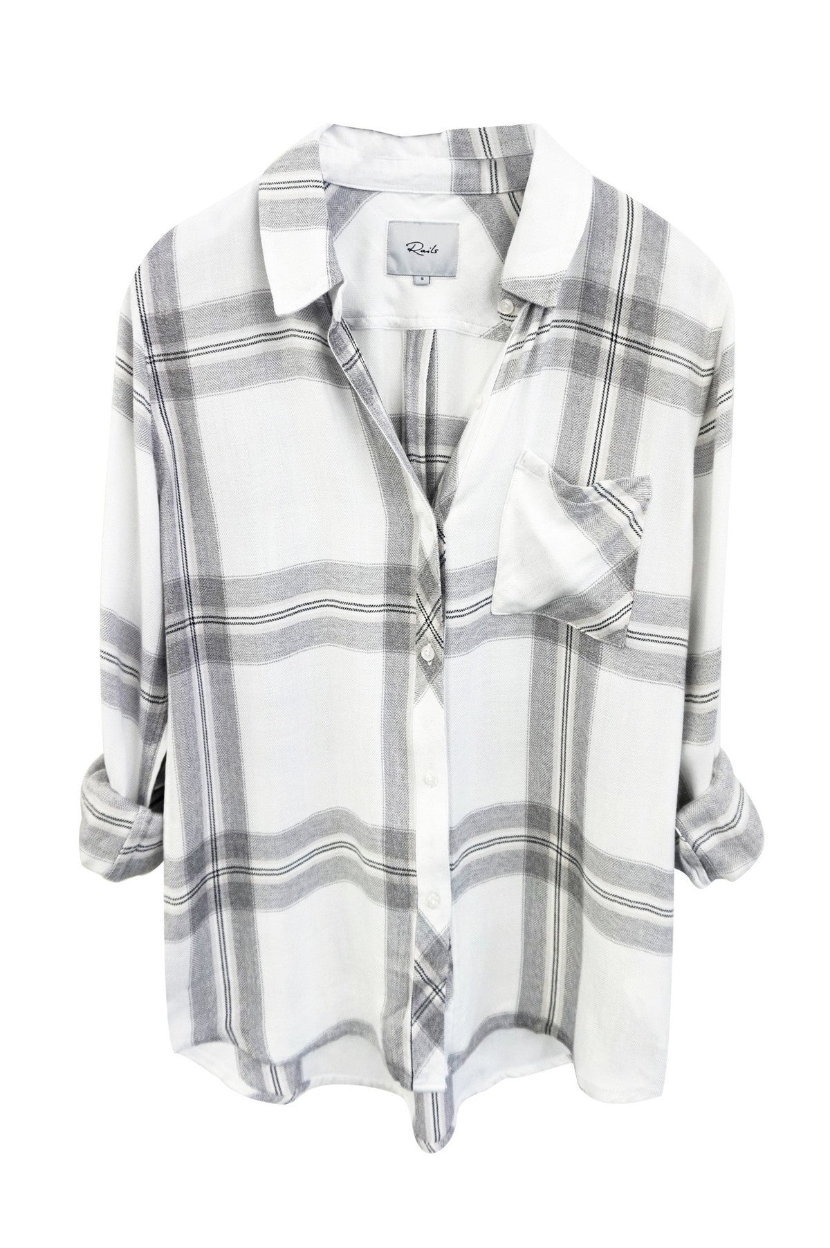 RAILS Hunter- White/Sterling