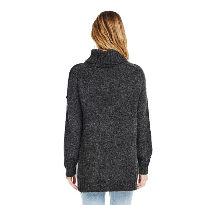 ASTR Stacy Sweater- Charcoal