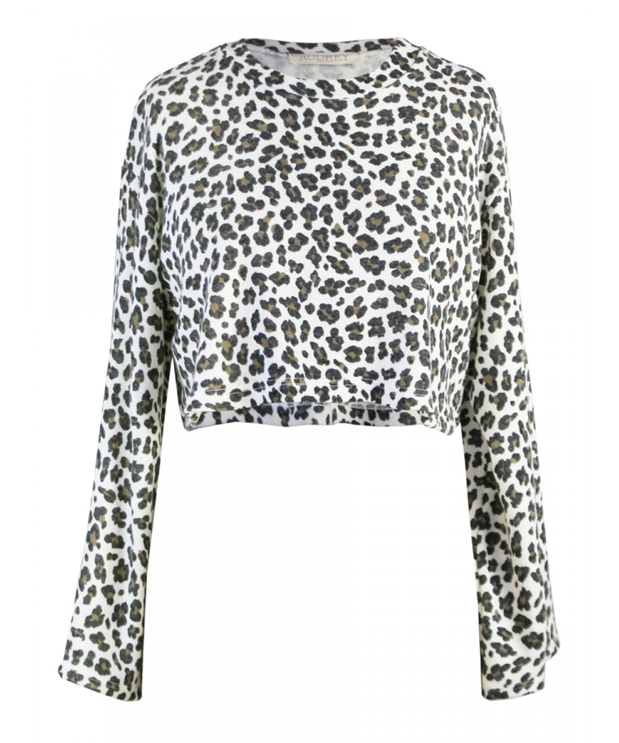 AUDREY 3+1 Animal Crop Top