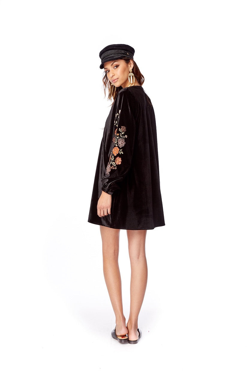 LOST+WANDER Black Flower Child Mini