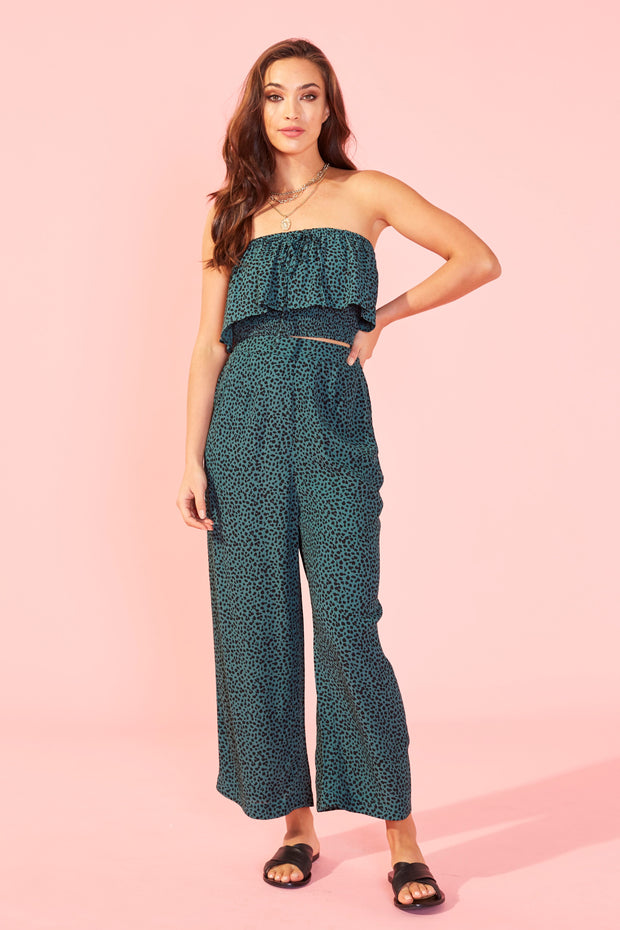 MINK PINK Eyes Wide Strapless Top