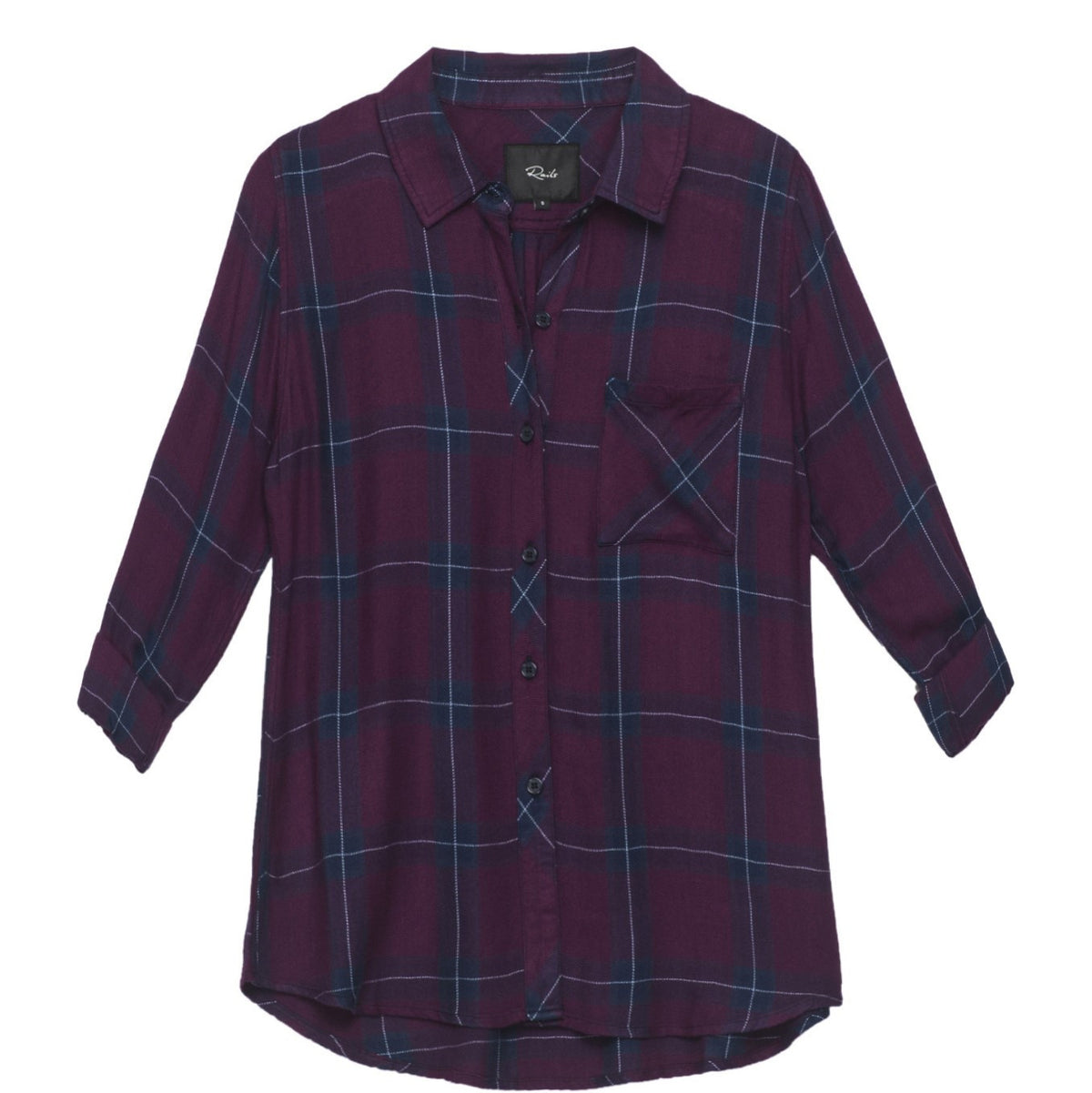 RAILS Hunter- Merlot/Navy