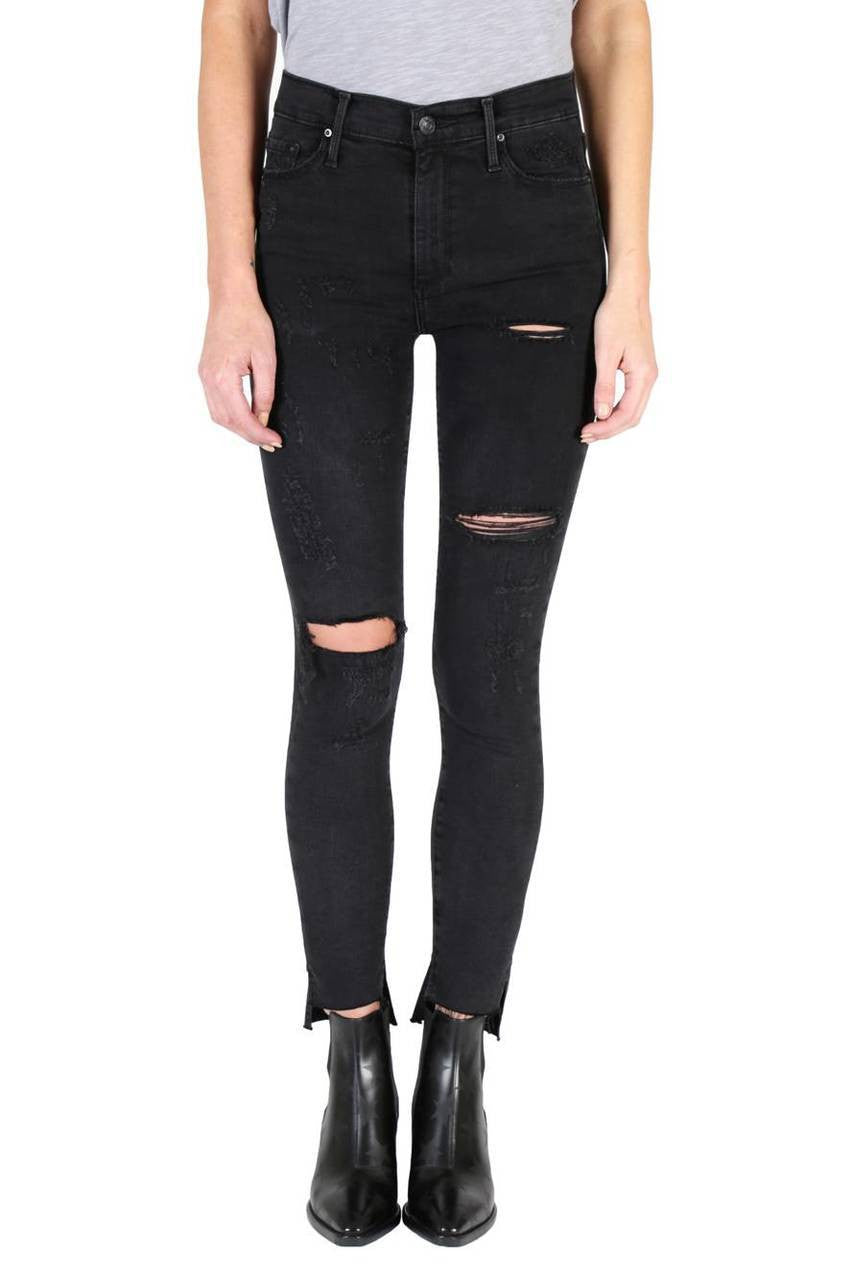 BLACK ORCHID Miranda Off Step High Rise Skinny