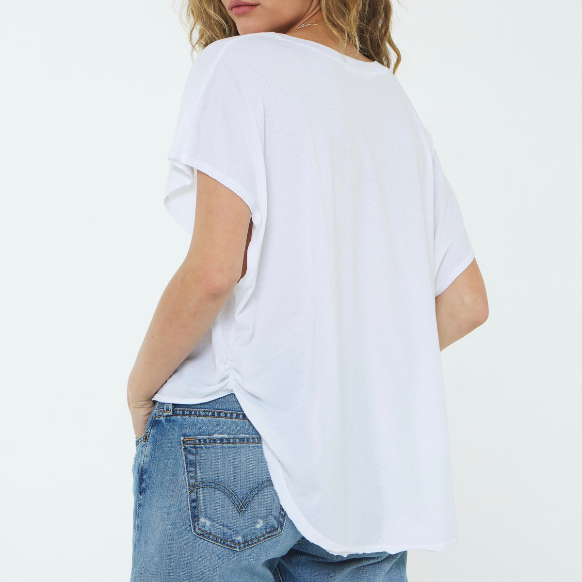 PROJECT SOCIAL T Chances Ruched Side Tee
