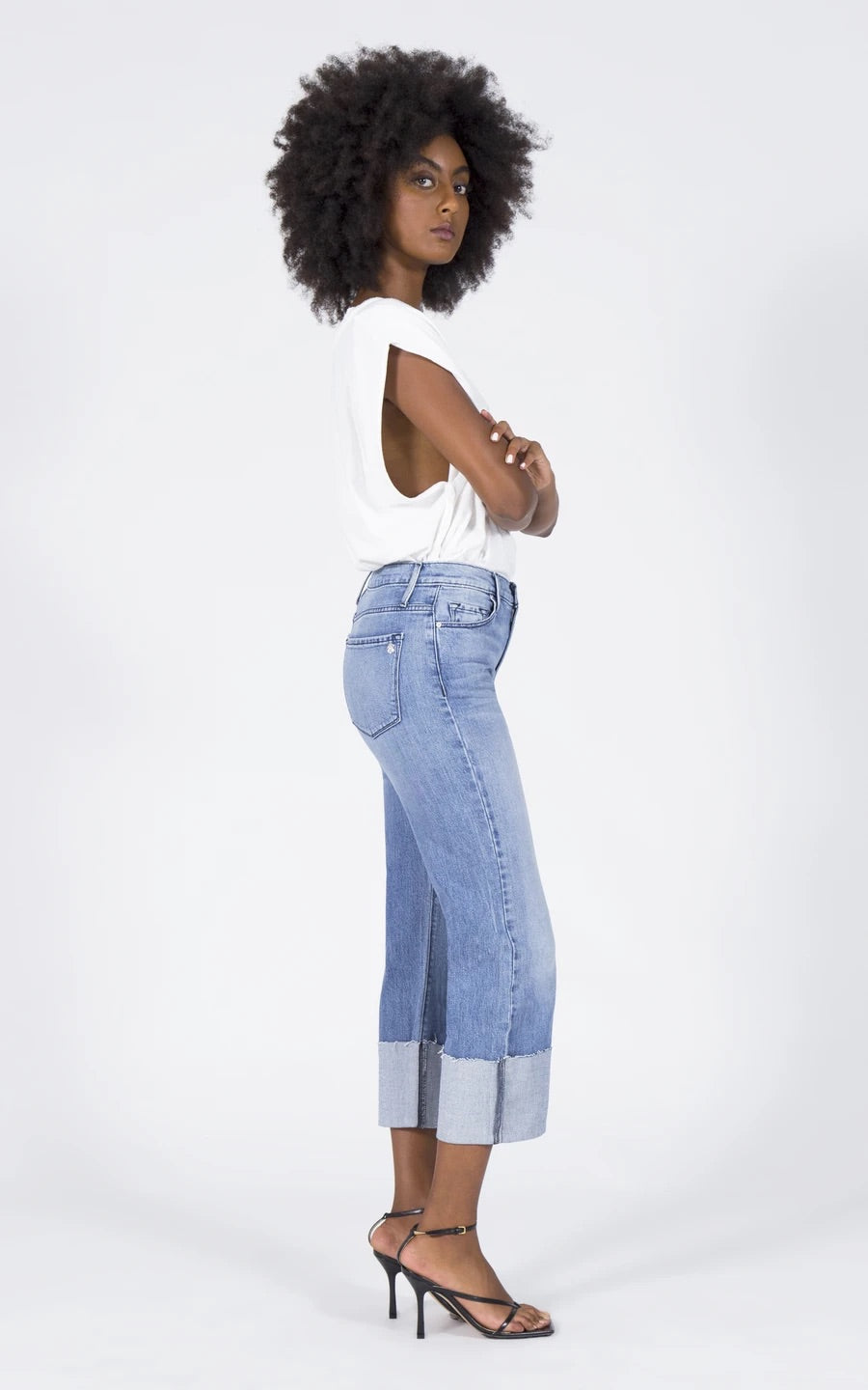 BLACK ORCHID Adel Wide Leg Cuff