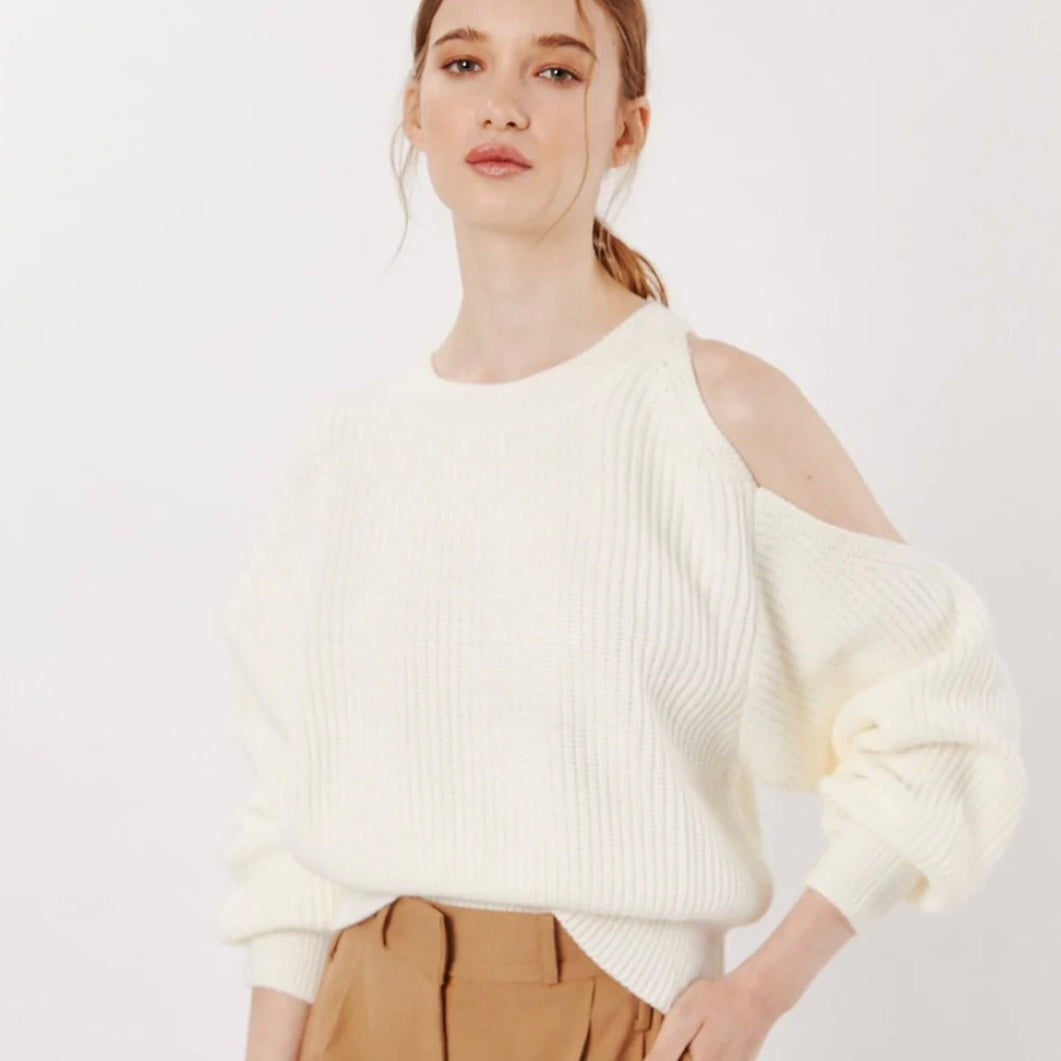 DELUC Conti Cut Out Sweater