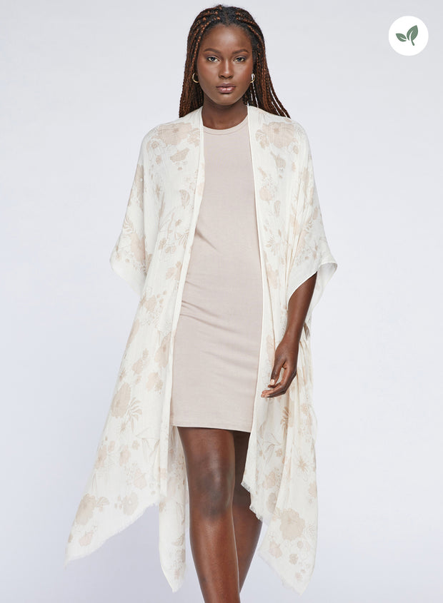 GENTLE FAWN Mosaic Kimono