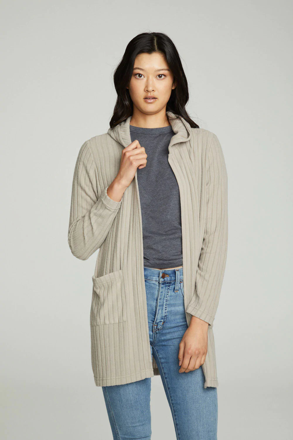 CHASER Hooded Cardigan