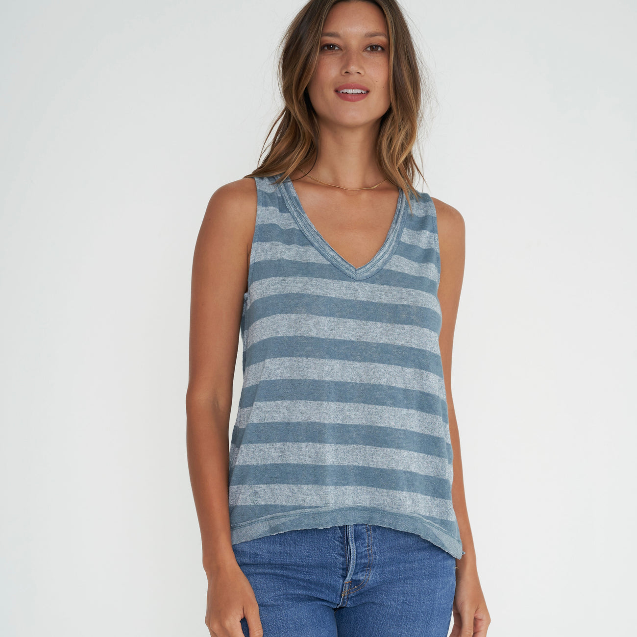 PROJECT SOCIAL T Anais Striped Tank