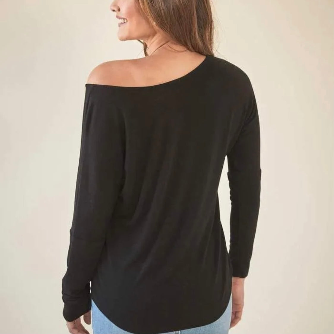 PROJECT SOCIAL T Isla Open Neck Sweatshirt