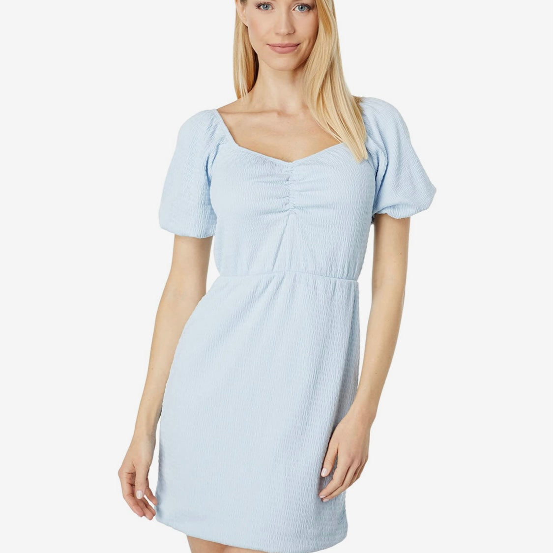 LOST + WANDER Clear Skies Mini Dress