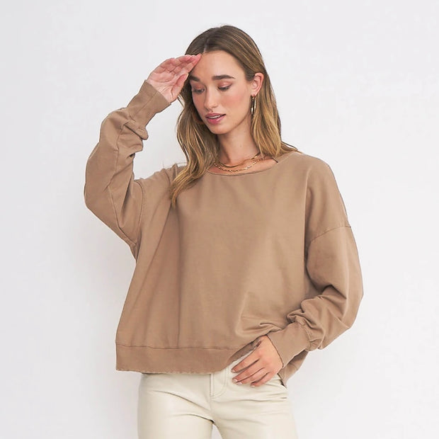 PROJECT SOCIAL T Cut Away Sweatshirt