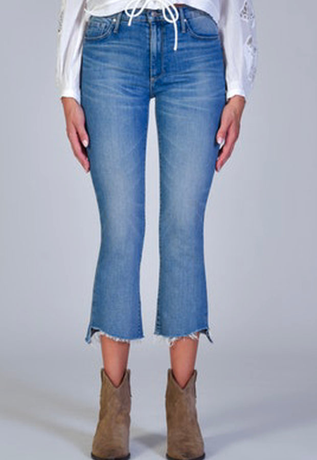 BLACK ORCHID Cindy Slant Fray
