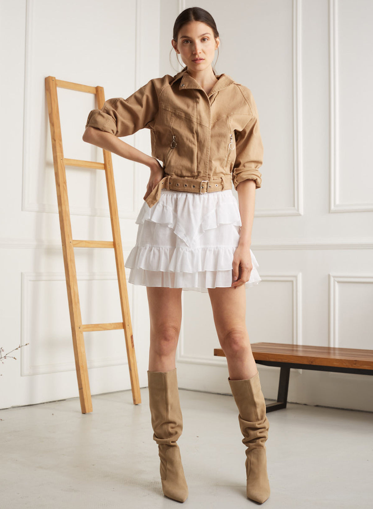 DELUC Scarlet Skirt
