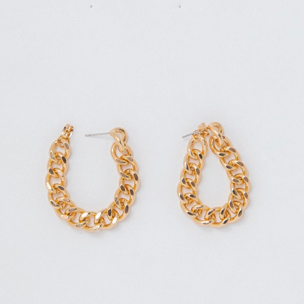 PETIT MOMENTS Wrap Chain Earrings
