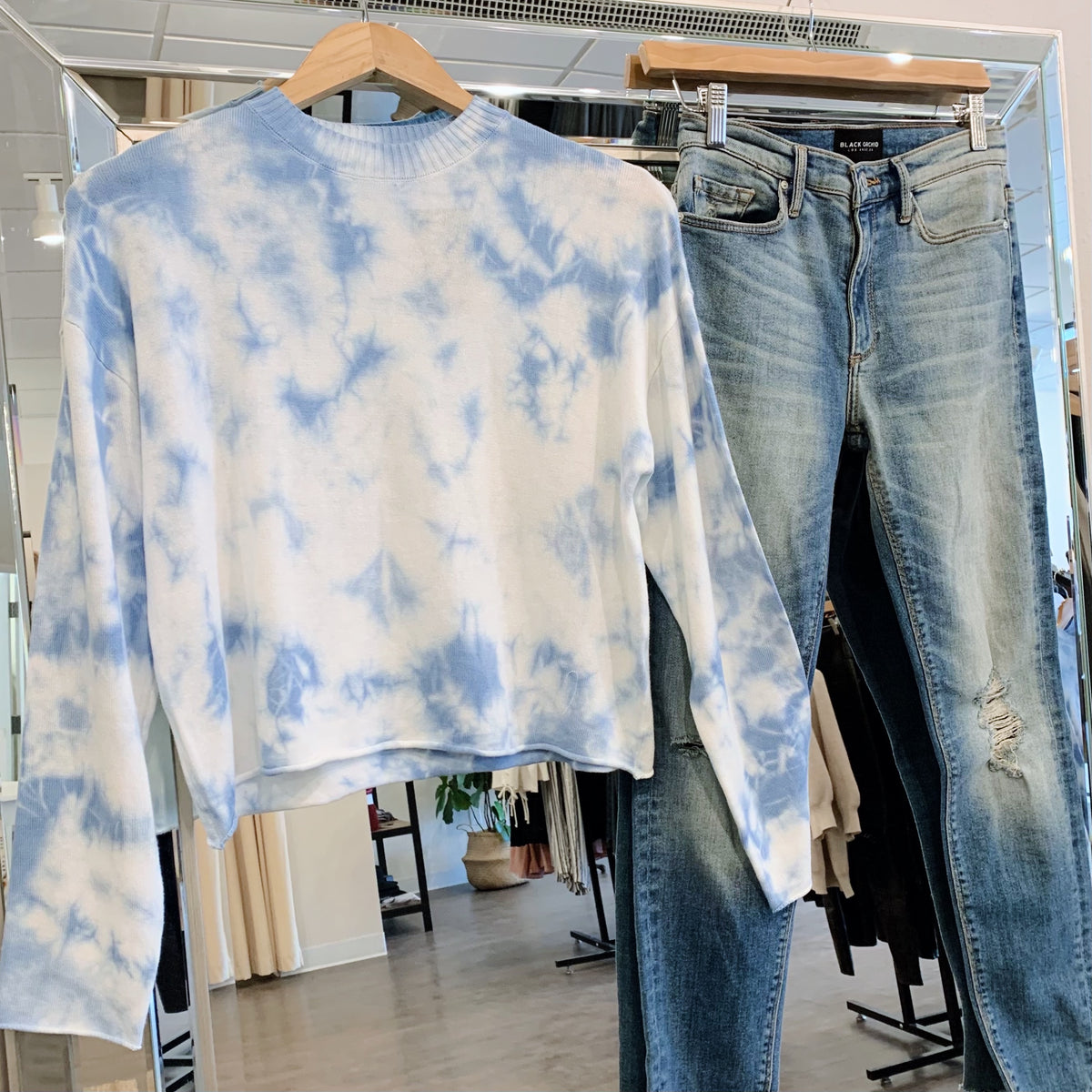 SADIE + SAGE Friday Tie Dye Pullover