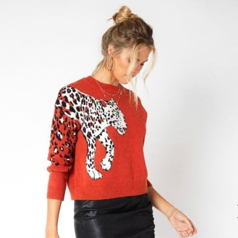 MINKPINK Feline Sweater