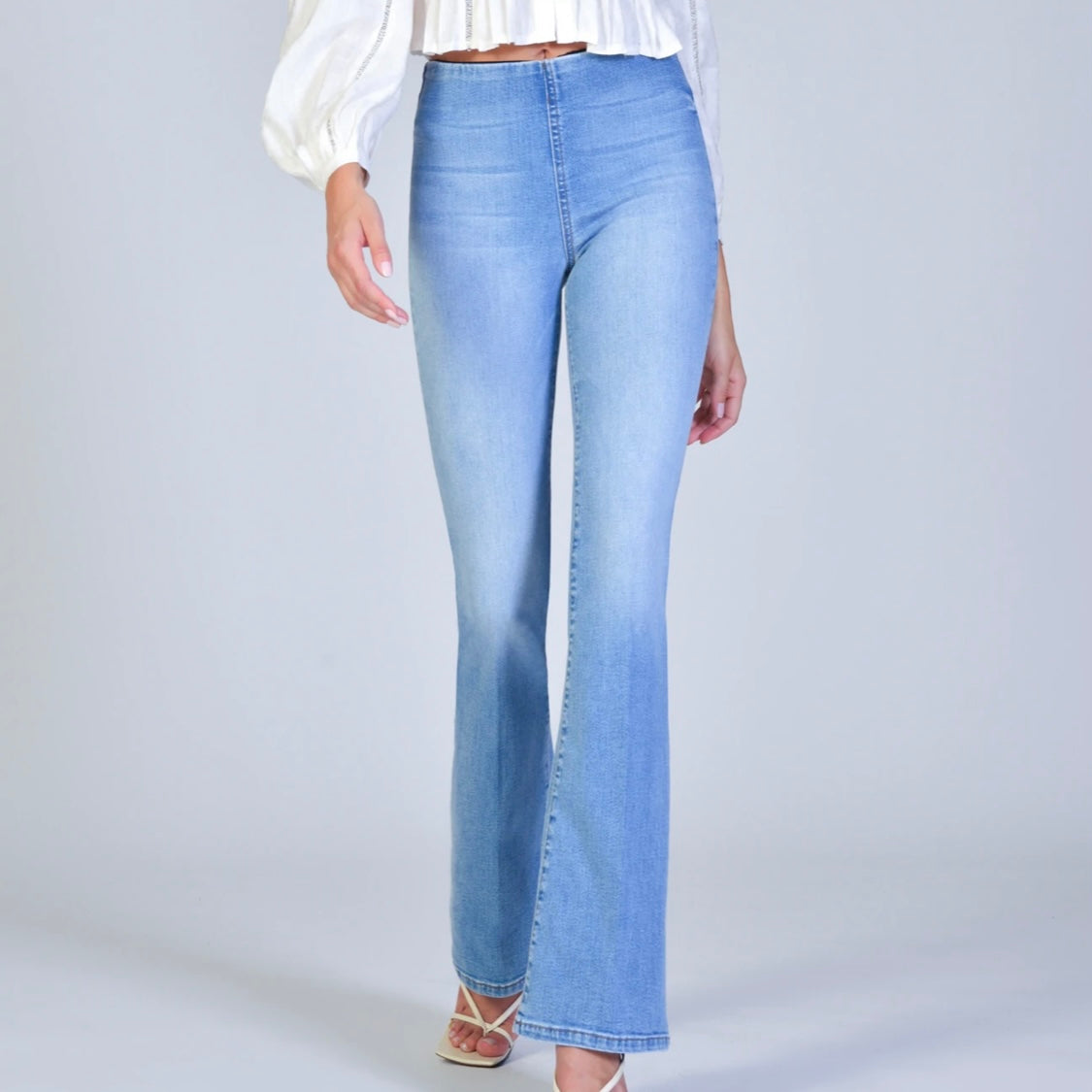 BLACK ORCHID Fernanda High Rise Pull On Flare