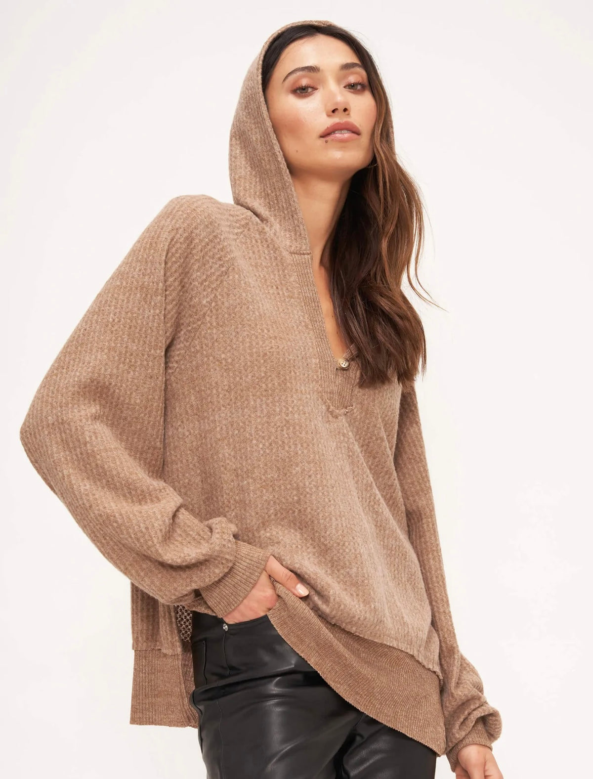 PROJECT SOCIAL T Noelle Thermal Hoodie