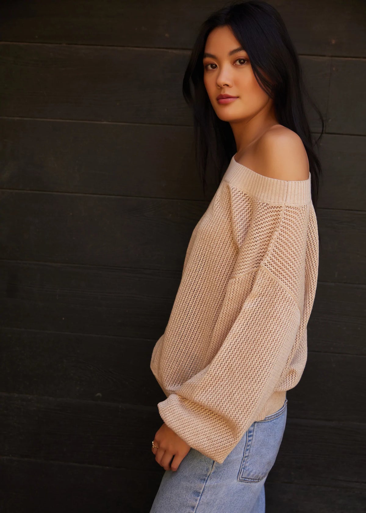 LOST + WANDER Half Moon Off Shoulder