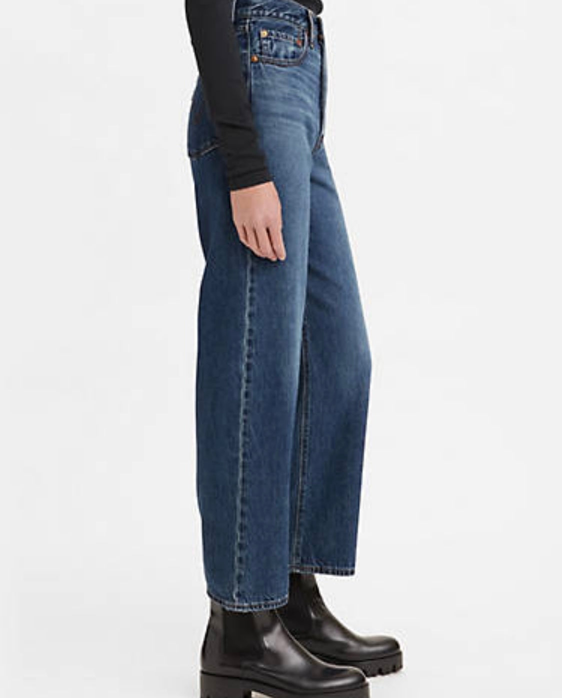 LEVI'S Ribcage Straight Ankle