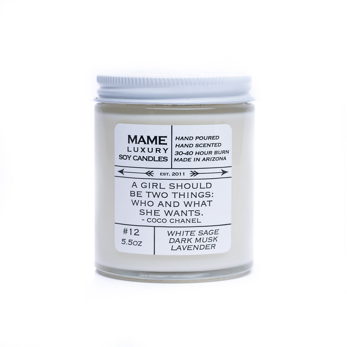 MAME Candle #12- 5oz